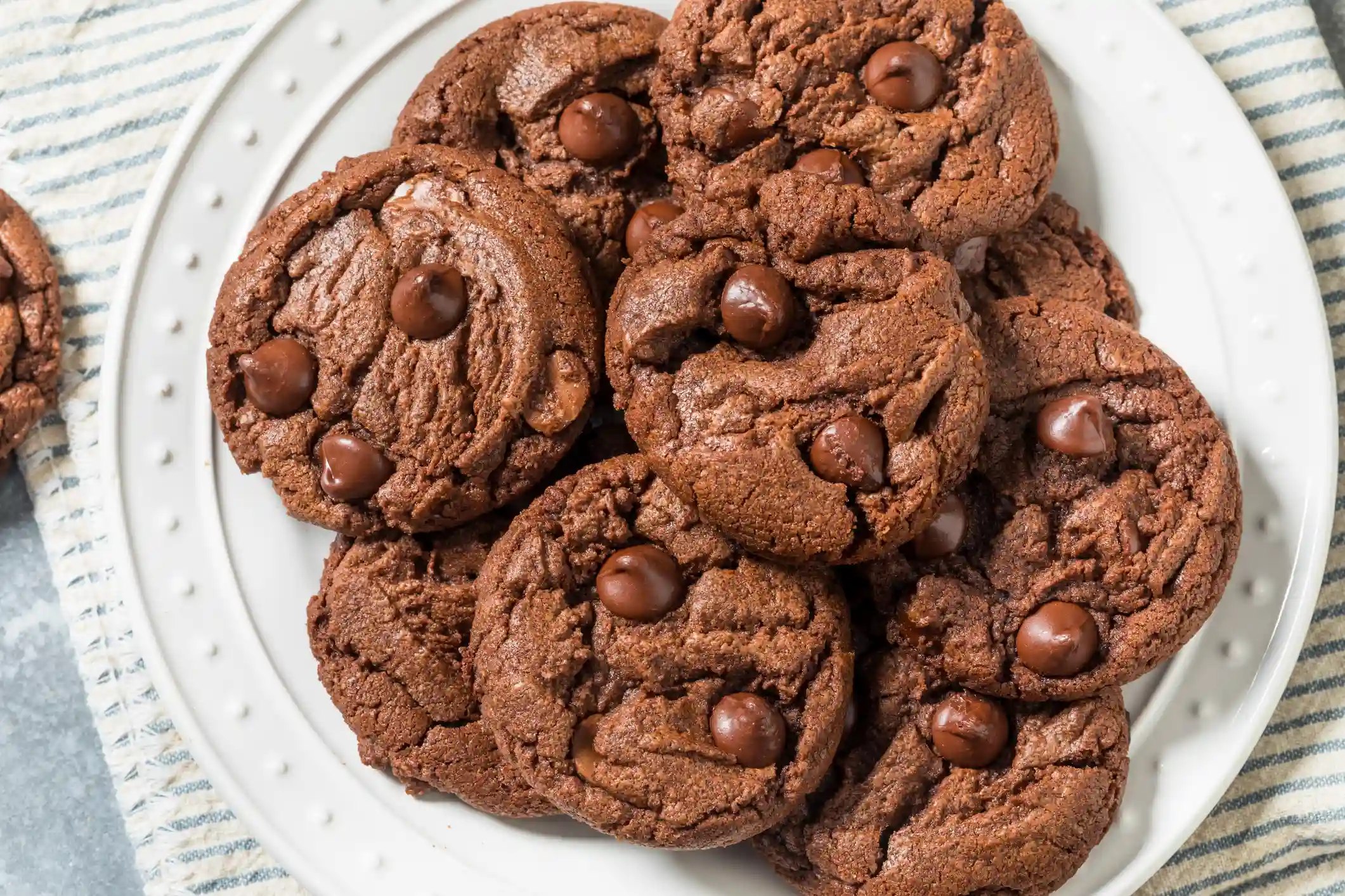 Double Chocolate Cookies